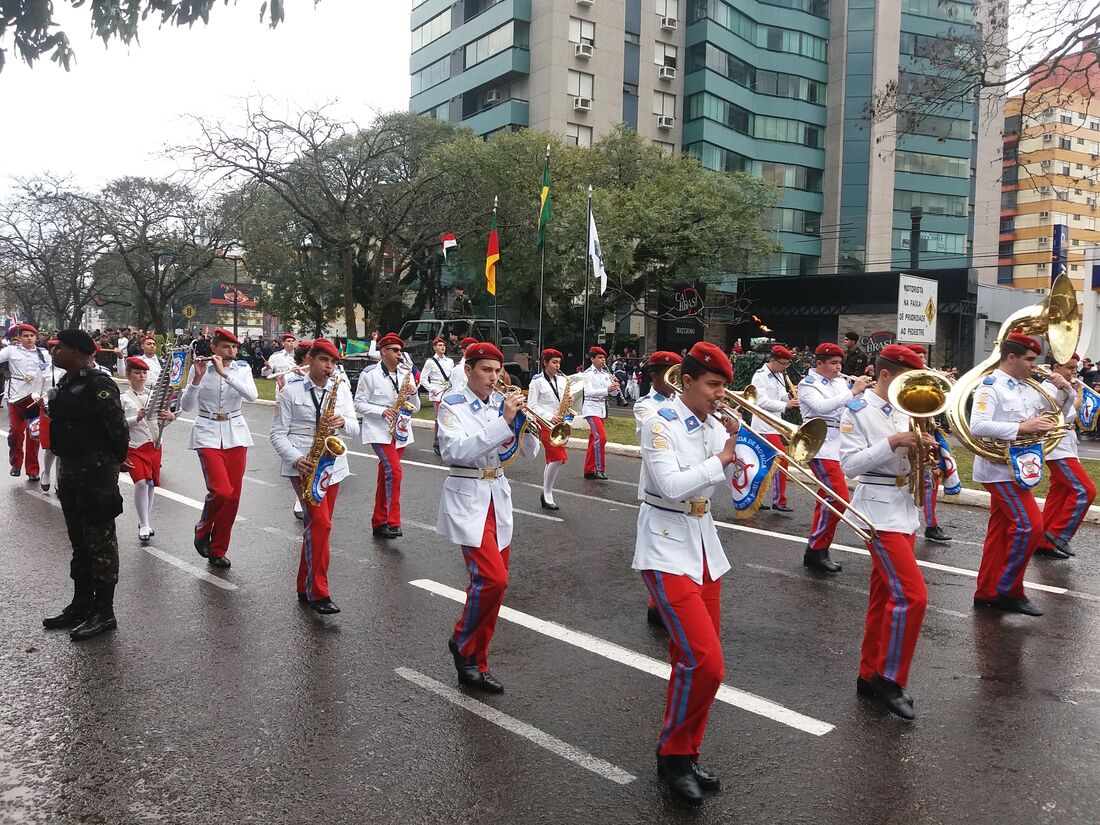 Foto sobre Os desfiles